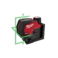 thumbnail image 1 of Milwaukee 3622-21 M12™ Green Cross Line & Plumb Points Laser Kit, 1 of 3