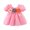 Pink, variant on Vedolay Summer Dresses Toddler Girls Summer Dresses Short Sleeve Tutu Dress,Pink 6-12 Months