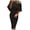 Black, variant on Bigersell Bodycon Dress Women Fashion Off Shoulder Sleeveless Solid Color Zipper Prom Knee-Length Dress Women's Plus Little Black Dress Style 27588, Female Full-Length Dresses Red L