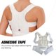 thumbnail image 4 of Vogacara Corrector de postura Soporte de espalda Fuerte resistencia a la tracción Ajustador ajustable con enderezador de cinturón adhesivo Moldeadores de cintura Blanco/XL Vogacara CE014177-04, 4 of 6