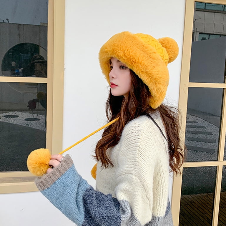 Faux Fur Womens Russian Ushanka Trapper Hat Snow Ski Winter  display picture 1