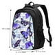 thumbnail image 5 of Fotbe Butterflies Mochila con Estampado y Puerto USB para Hombre y Mujer, Mochila Antirrobo, Mochila de Viaje, Mochila Escolar, Mochila Universitaria, 5 of 7
