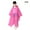 Pink, variant on Unisex New Rain Gear Non-disposable Full Body Thickening Durable Kids Raincoat One-Piece Raincoat Reusable Poncho Rain Coat GREY