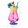 thumbnail image 4 of 37" Multicolor Cocktail Balloon, by Way To Celebrate, 4 of 5