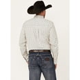 thumbnail image 4 of Cody James Men's Gunsmoke Striped Print Long Sleeve Button-Down Stretch - CJSU24W15-IV X-, 4 of 4
