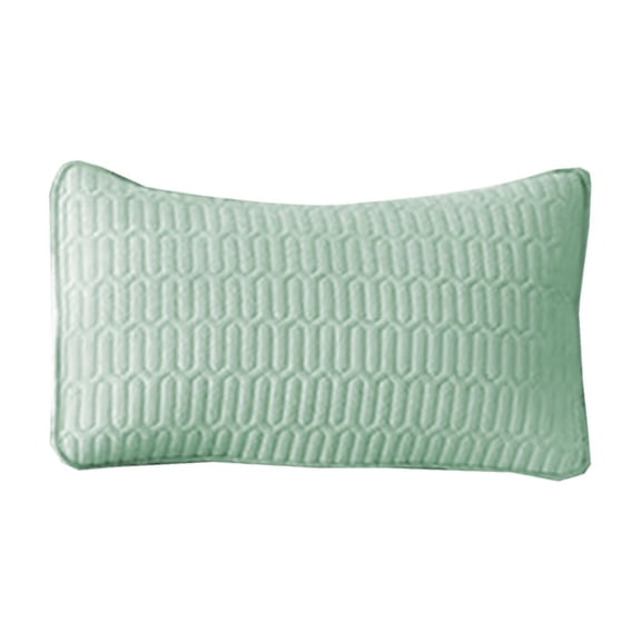 Cinvoph 29"x19" Foam Gel Pillow Cases Cooling Breathable Sleeping Pillow Cover Washable Queen Size Soft for Sleeping Bedroom Comfortable Pillow Covers, Green