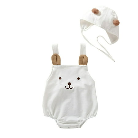 

MPWEGNP Pompon Straps Romper Bodysuit Sunsuit Baby Hat Girls Cartoon Girls Romper&Jumpsuit Baby Top Dance Leotard Girls 5