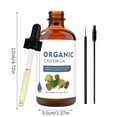 thumbnail image 3 of Fiudx Aceite de Ricino Natural, Hidratante Multiusos para Pestañas, Cejas y Uñas, Tratamiento Capilar Resistente y Nutritivo, Fórmula de Absorción No Grasa, Uso Diario En Viajes, Apto para Todo Tipo, 3 of 6