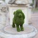 thumbnail image 4 of Flocked Animal Statue European Style Handcrafted Resin Simulation Moss Flocked Figurine for Garden Type C, 4 of 5