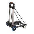 thumbnail image 2 of Camión de mano plegable, carrito con ruedas para muebles, portátil, fácil de mover, transporte de aleación de aluminio, carrito de equipaje utilitario, 2 of 8