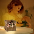 thumbnail image 4 of Ilumina tu espacio: paquete de materiales DIY hechos a mano «Cube Flower Sea» para crear una impresionante luz nocturna de mesa, 4 of 4