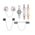 thumbnail image 2 of Six piece set Women Sweater Clips Buckles Sweaters Connection Brooches accessory makes you look more eye-catching, 2 of 5