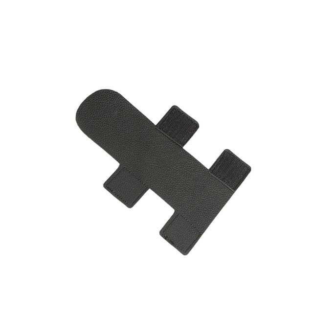 ZLight Long Trumpet Protective Pad And Trombone Guard Leather Cushion For Instrument Shielding And Care Black Hand guard