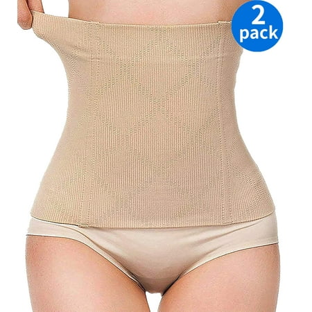 

QRIC 2 in 1 Postpartum Recovery Belt Body Wraps Works for Tighten Loose Skin (2 Pack)