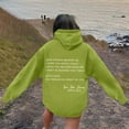 thumbnail image 5 of Women's Word Graphic Vintage Hoodie Long Sleeve Sweatshirt, 5 of 6