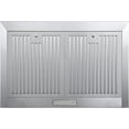 thumbnail image 3 of Zomagas 24 inch Wall Mount Range Hood 450CFM Exhaust Vent Stainless with Dishwasher Clean Filter 120V, 3 of 8