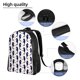 thumbnail image 5 of Balery Seahorses and Hearts Mochila - Mochila Estilosa y Duradera para Laptop de 15 Pulgadas con Tela Oxford Impermeable, 5 of 8