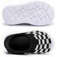 thumbnail image 4 of Toddler Sock Shoes Baby Walking Shoes Infant Slippers Boys & Girls Non-Slip Sneakers Black Plaid 15-18 Months, 4 of 7
