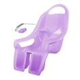 thumbnail image 2 of Silla de asiento de bicicleta de muñeca decoración práctica ligera fácil instalación accesorio accesorio elegante para niña bicicleta pequeña muñeca, 2 of 8