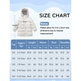 thumbnail image 7 of FEOYA Warm Coats for Kids Winter Coat Girls Outerwear Boys Long Thick Jacket Kids Hooded Jacket Children's Heavy Coat 7-8 Years, 7 of 7