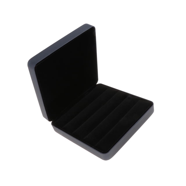 Joyero organizador de anillos de viaje Decorativo compacto Yinane Verde