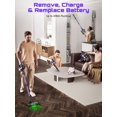 thumbnail image 1 of Refurbished Cocbny A27V Cordless Vacuum Cleaner, 350W Motor, Violet, 1 of 4