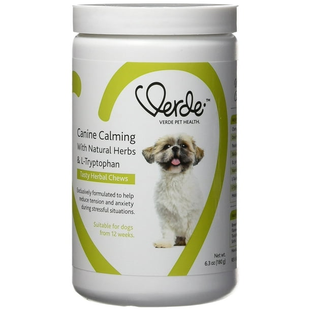 Verde Pet Health Canine Calming With Natural Herbs Dog Supplement 180g