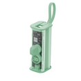 thumbnail image 2 of Sleek And Portable Transparent Capsule Power Bank With Built-in Cable 22W PD Fast Charging Technology And 5000mAh High Capacity, 2 of 8