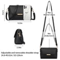 thumbnail image 2 of FALAN MULE Small Crossbody Bag for Women Leather Shoulder Purse Lightweight Handbag with Adjustable Strap, 2 of 6