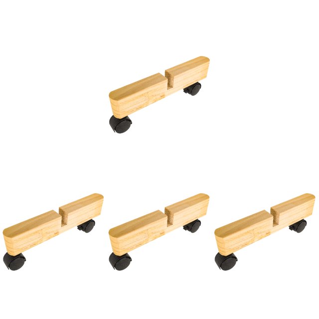 Bestonzon 4pcs Room Divider Stand Screen Panel Feet Room Divider