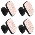 thumbnail image 2 of 4 Pcs Square Cabinet Handle Cupboard Knob Drawer Pulls Handle Cherries & Gift Box Drawer Knobs with Screws Furniture Decoration, 2 of 7