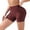 Brown, variant on High Waisted Yoga Shorts For Women Workout Running Athletic Gym Fitness Shorts Lifting Tight Compression Sports Shorts | Platform Competitor Title Womens, XS, Orange