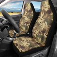 thumbnail image 2 of XYZCANDO Front Seats Protector 2pcs Car Seat Covers Car Front Seat Covers Protective Waterproof Sedan SUV, Camouflage with Duck Silhouette, 2 of 10