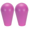 thumbnail image 1 of Cabeza de joystick ovalada elíptica, bola superior, mango de arcade, piezas de repuesto DIY, púrpura, 2 piezas, 1 of 5