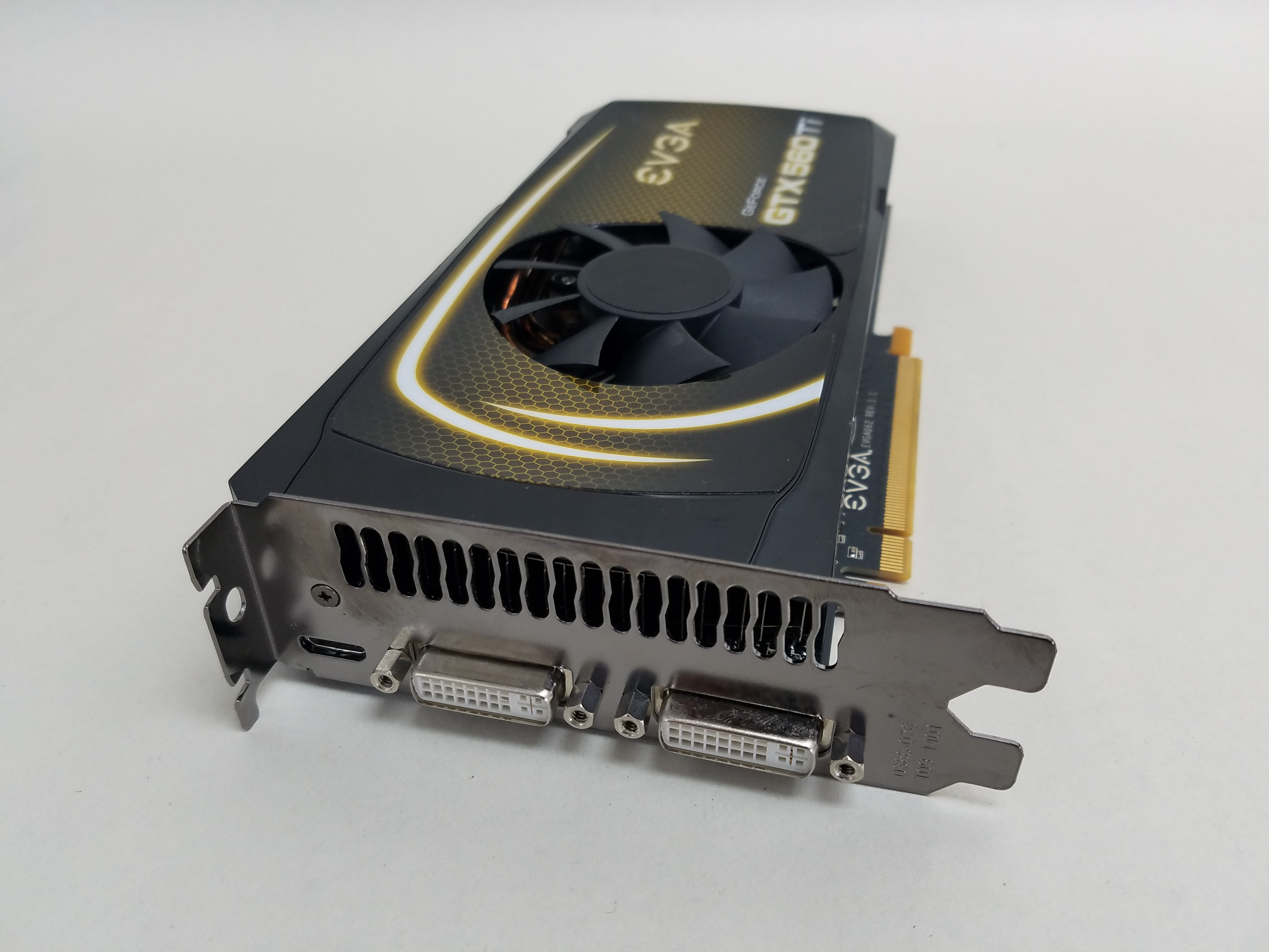 Used Evga Nvidia Geforce Gtx 560 Ti Fpb 1gb Gddr5 Pci Express X16 2 0 Desktop Video Walmart Com Used Evga Nvidia Geforce Gtx 560 Ti Fpb 1gb Gddr5 Pci Express X16 2 0 Desktop Video Walmart Com