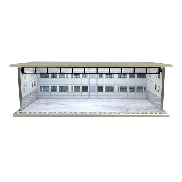 BELOVING 1/64 Model Car Display Case Built in LED Light Collection Accessory Showcase Style D