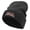 Heather Marled, variant on Ninja Embroidered Big Size Acrylic Long Beanies - Grey XL-3XL