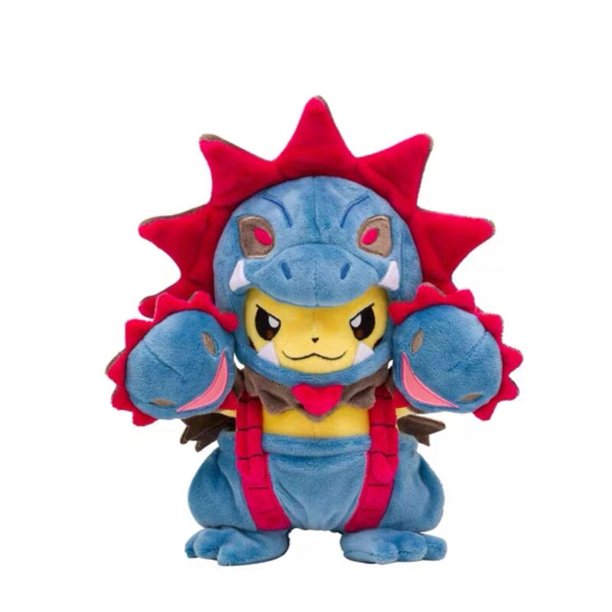 TAKARA TOMY Pokemon Plush Pokemon Anime Houndour Sleeping Pet Cute Animal Plush Soft Stuffed Cartoon Toy Gift For Kids Children Gong Bohan LED