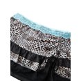 thumbnail image 4 of Women's Leopard Mini Skirt Low Waist Mesh Patchwork Ruffle Skirts Y2k 90s E-Girl Vintage Streetwear, 4 of 5