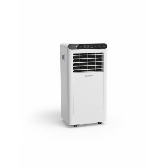 8000 BTU Portable Air Conditioner – 3-in-1 Ultra Quiet (48dB) Cooling, Dehumidifier & Fan – Energy Efficient DOE Certified – Up to 350 Sq.Ft – 24H Timer, Sleep Mode, Remote, Easy Window Kit – White