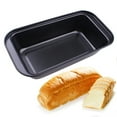 thumbnail image 2 of Tray, Rectangle   Carbon Steel Baking Bread Pan Non Stick Loaf Pan Pastry Baking, 2 of 8