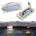 thumbnail image 1 of 2Pcs White CANbus LED Number License Plate Light Lamp 18 SMD 3528 For BMW E53 X5 1999-2003 E83 X3 03-10 X7JF, 1 of 5