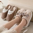 thumbnail image 4 of Zapatillas de algodón para mujer nuevas de lana de otoño e invierno más zapatillas de algodón de terciopelo para el hogar zapatillas de algodón cálidas para parejas de suela gruesa para hombres, 4 of 5