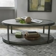 thumbnail image 2 of Liberty Furniture Industies, INC Modern View Oval Cocktail Table in Gauntlet Gray, 2 of 4
