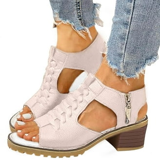 Oyedens Womens Fashion Sneakers Walking Sandals Open Toe Platform