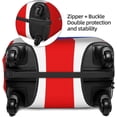 thumbnail image 3 of N/A Luggage Cover 3D Printed Washable Travel Cover for Luggage 18-32 Inch Puerto Rico Flag, 3 of 7