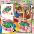 thumbnail image 5 of Interactive Tabletop Soccer Game, 2-Player Desktop Football Battle Field, Sport Board Game for Families, Indoor Competitive Match Set for Fun, 5 of 6