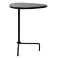 thumbnail image 3 of SAFAVIEH Berlin Tripod Guitar Pick Style Side Table, Black Lacquer, 3 of 11