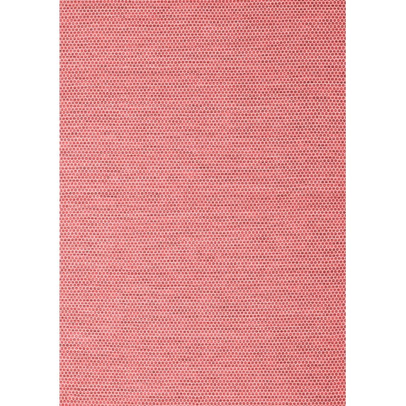 Ahgly Company Indoor Rectangle Abstract Red Contemporary Area Rugs, 8' x 10'