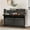 Black, variant on TROPOW Large Shoe Storage Cabinet with 4 Flip Drawers,Slim Shoe Organizer with Wooden Legs,Freestanding Hidden Shoe Rack for Entryway,Hallway,Bedroom or Living Room